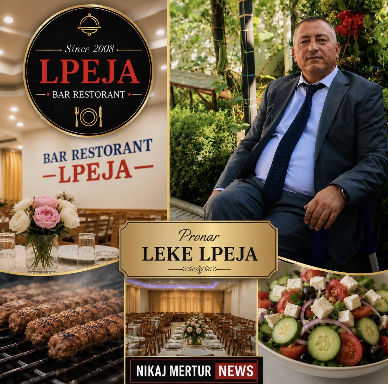 Bar Restorant Lpeja në Laprakë të Tiranës, pronar Leke Lpeja