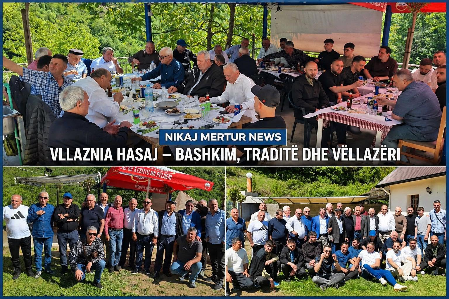 VLLAZNIA HASAJ MBLEDHET NË CURRAJ TË POSHTËM, RUAJNË TRADITËN E BASHKIMIT