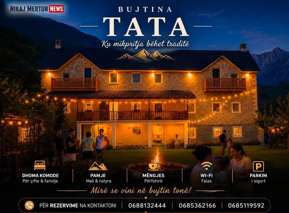 Bujtina TATA në Curraj të Poshtëm