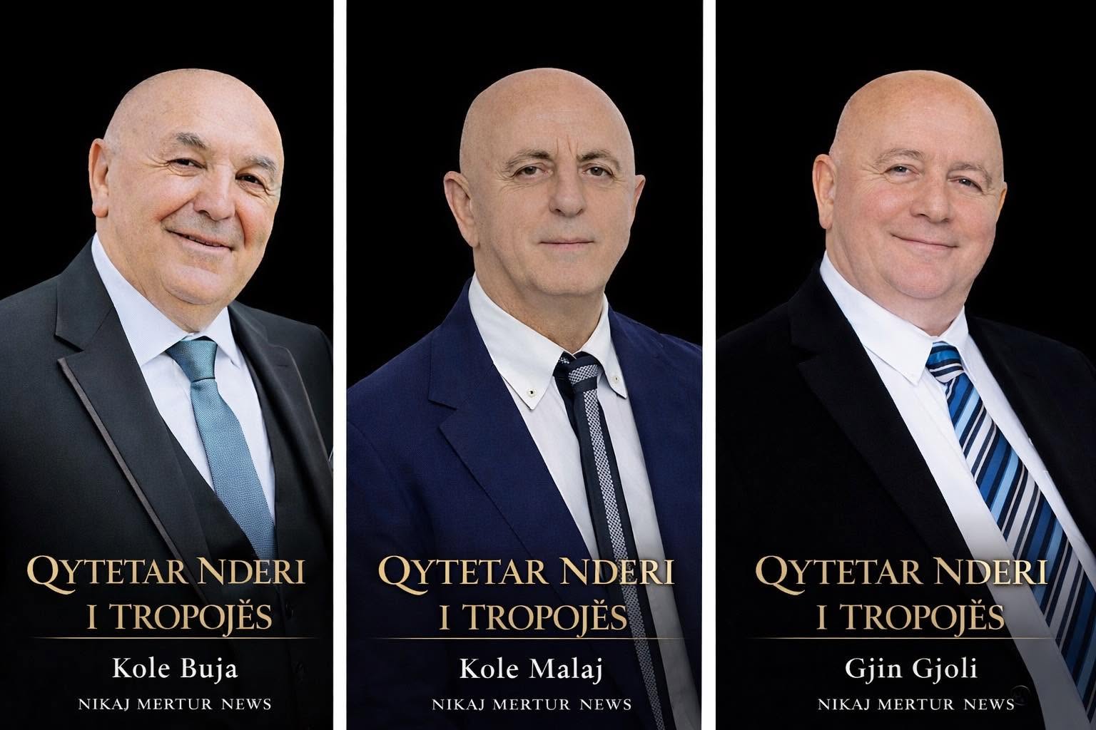 KUJTESË DHE KRENARI: TRE BURRA NGA PALÇI, QYTETARË NDERI TË TROPOJËS